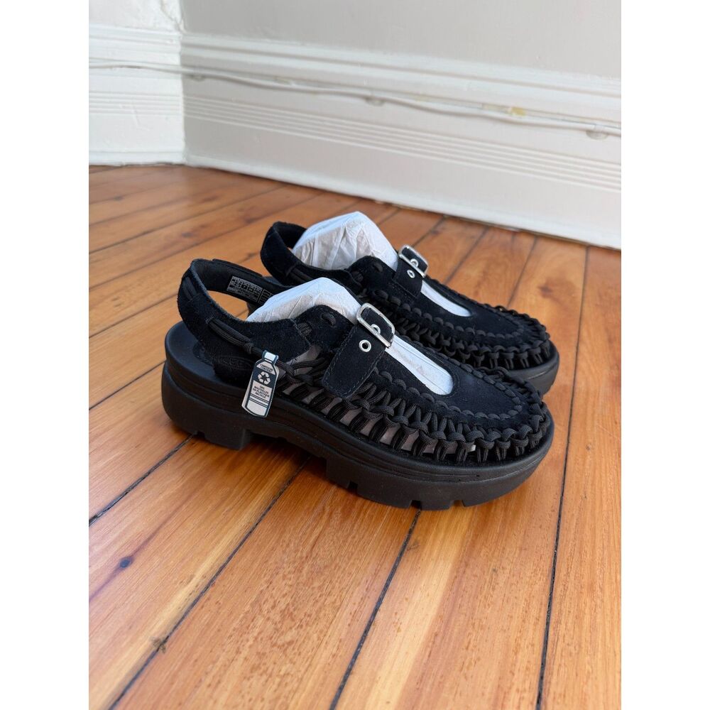 Keen All Gender UNEEK PLT Mary Jane Sneaker | Black W10/M8